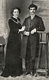 Василий Александрович Покровский с женой Варварой (Литягиной), с. Милиново